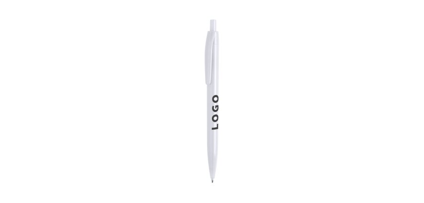 Stylo bille rétractable uni publicitaire - marquage 1 couleur