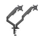 Bras support écran double ergonomique