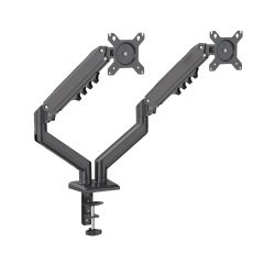Bras support écran double ergonomique