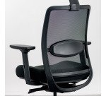 Silla de oficina Ergo Moov' Premium - patas aluminio