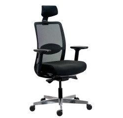 Silla de oficina Ergo Moov' Premium - patas aluminio