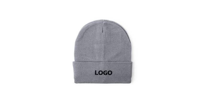 Werbebeanie - Stickerei-Markierung