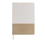 Carnet A5 en velours publicitaire - marquage 1 couleur