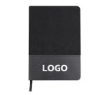 A5 velvet promotional notebook - 1-color printing