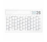 Calendrier publicitaire annuel mural 40,5 x 65 cm - marquage multicolore
