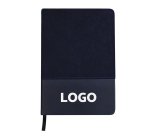 Carnet A5 en velours publicitaire - marquage 1 couleur