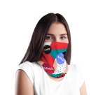 Cache cou publicitaire - marquage multicolore