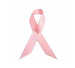 Satin promotional support ribbon brooch - multicolor marking.