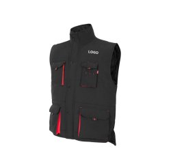 Gewatteerde uniseks bodywarmer Velilla personalisatie  - geborduurde markering