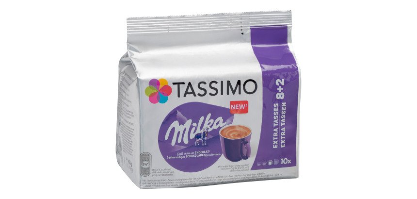 Capsules de chocolat Tassimo Milka - Paquet de 10