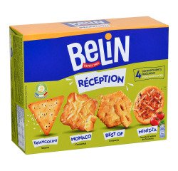 Assortiment de biscuits apéritif Réception Belin - Boîte de 400 g