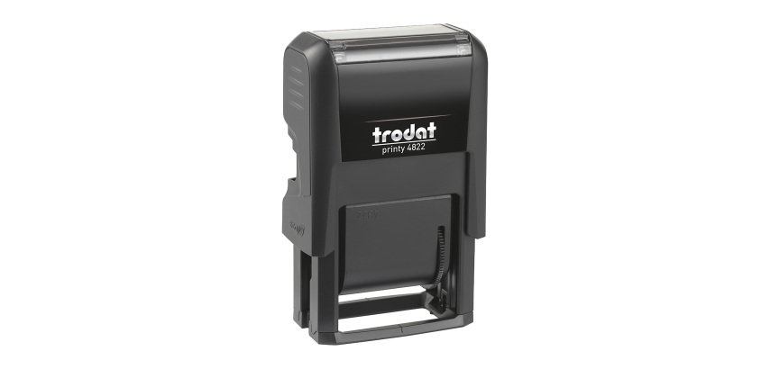 Timbro polinome TRODAT Printy 4822 - 12 testi commerciali, altezza 4 mm