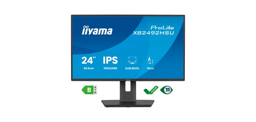 iiyama ProLite XB2492HSU-B1 PC-Flachbildschirm 61 cm (24") 1920 x 1080 Pixel Full HD LED Schwarz