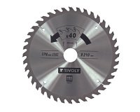 Lame de scie circulaire Tivoly Ø 165 mm x 20 mm, 36 dents carbure
