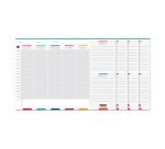 Planificador semanal encolado A4  Ingraf