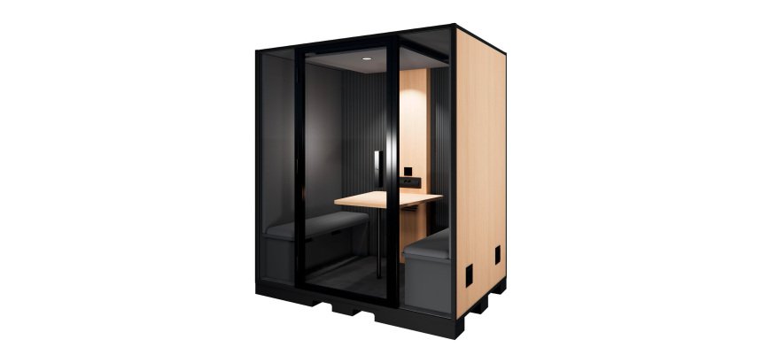 Cabine acoustique Quatro Industrielle
