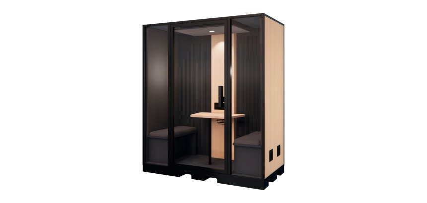 Cabine acoustique Duo Industrielle
