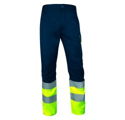 Pantalon de travail haute visibilité H.V Classe 2 – Multipoches et confortable