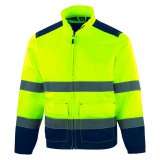 Veste haute visibilité multipoches Delta Plus jaune fluo