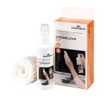 Durable SCREENCLEAN Set LCD/TFT/Plasma Chiffons secs et humides et liquide de nettoyage d'équipement électronique 125 ml