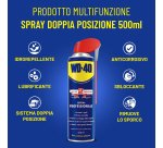Lubrificante spray multifunzione doppia posizione WD-40, 500 ml