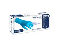 Guanti monouso Reflexx® N100 in nitrile azzurro, 50 unità