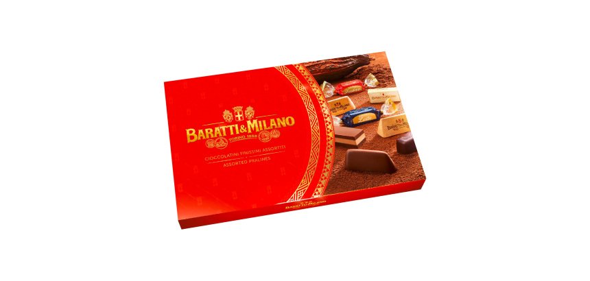 Cioccolatini Finissimi Assortiti Baratti & Milano - 8 scatole da 230g