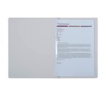 by ELBA Chemise à lamelle Touch, A4, gris