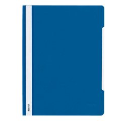 Chemise de présentation à lamelles Leitz 23,3 x 31 cm bleu