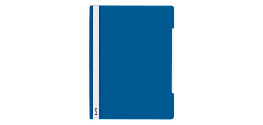 Chemise de présentation à lamelles Leitz 23,3 x 31 cm bleu