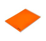 Cuaderno espiral Liderpapel cuarto apaisado Smart tapa blanda 80h 75g cuadro 4mm con margen colores surtidos