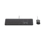 Ensemble clavier souris filaire Logitech Signature Slim Wired Combo MK620 for business - AZERTY