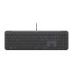 Clavier filaire Logitech Signature Slim Wired K620 For Business - AZERTY