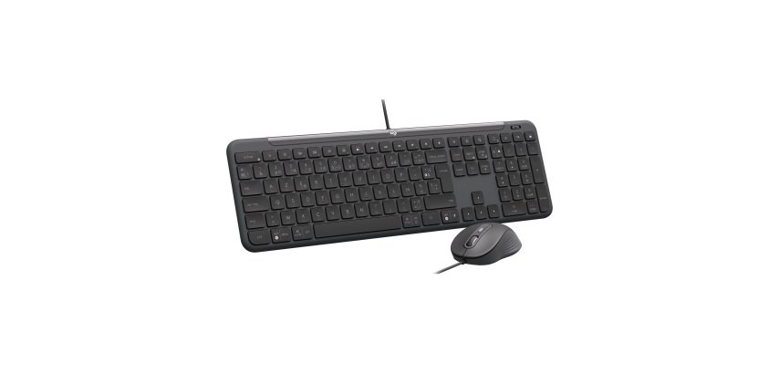 Ensemble clavier souris filaire Logitech Signature Slim Wired Combo MK620 for business - AZERTY