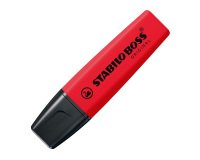 Markeerstift Stabilo Boss rood