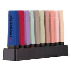 <mark>Stabilo Boss</mark> assorted colors Wild Flowers Highlighter - Set of 10