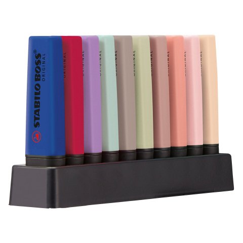 Subrayadores Stabilo Boss Colores variados Wild Flowers- Set de 10