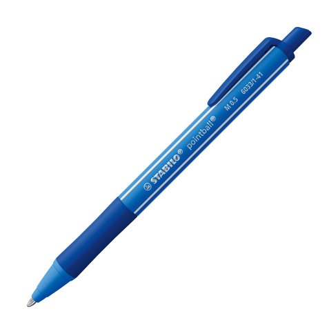 Balpen Stabilo Pointball Colorfull intrekbare punt 2,5 mm - medium lijn