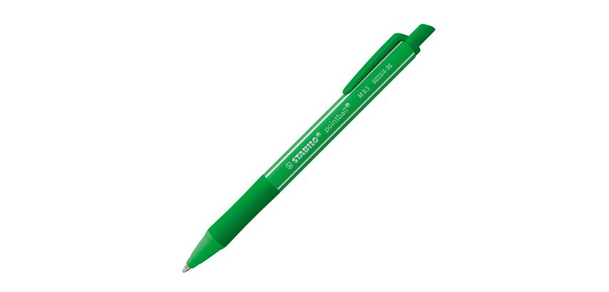 Balpen Stabilo Pointball Colorfull intrekbare punt 2,5 mm - medium lijn
