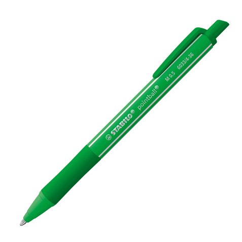 Kugelschreiber Stabilo Pointball Colorfull mit Rückzugmechanismus, 2,5 mm Spitze - mittlere Schreibweise