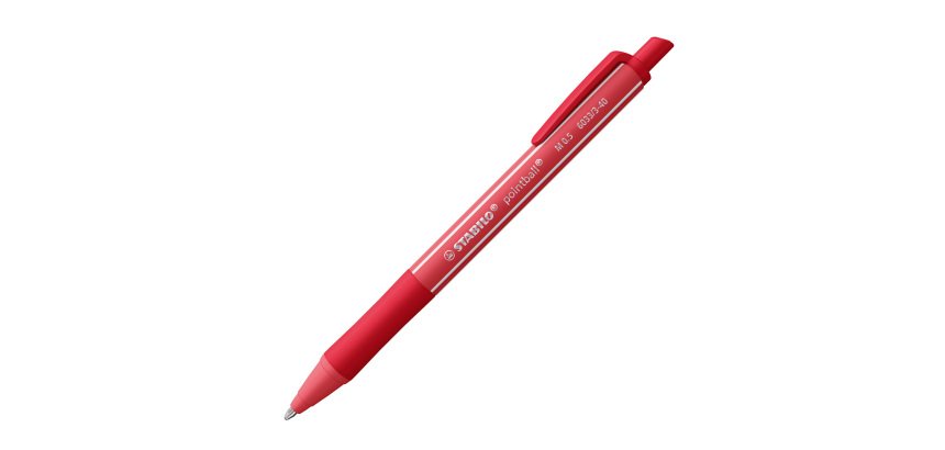 Stylo bille Stabilo Pointball Colorfull rétractable pointe 2,5 mm - écriture moyenne