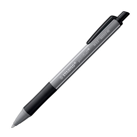 Stylo bille Stabilo Pointball Colorfull rétractable pointe 2,5 mm - écriture moyenne