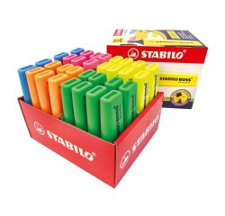 Pack of 32 assorted Stabilo Boss Pro Box highlighters
