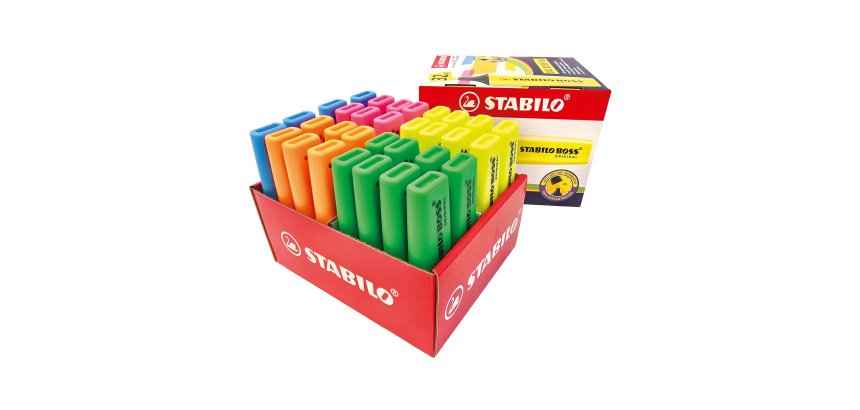 Pack de 32 surligneurs Stabilo Boss Pro Box assortis