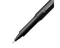 Viltstift Stabilo Driver F met dop - punt X mm - fijne lijn - blauw
