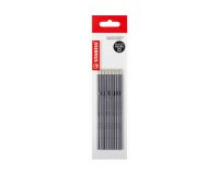 Recharge stylo bille Stabilo Liner pointe 0,7 mm - écriture moyenne - Sachet de 10  noire