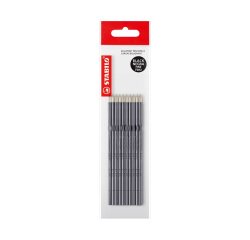 Recharge stylo bille Stabilo Liner pointe 0,7 mm - écriture moyenne - Sachet de 10