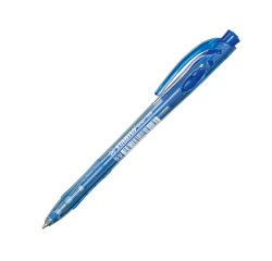 Stylo bille Stabilo Liner rétractable pointe 0,7 mm - écriture moyenne