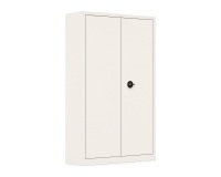Armoire métal portes battantes monobloc Metily L 120 x P 43 cm
