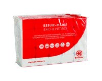 Secamanos Bruneau extra blanco entredoblado - paquete de 3750